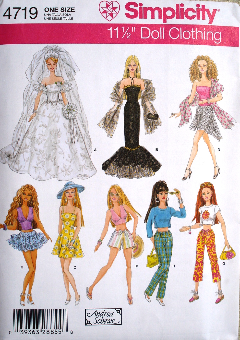 pattern SIM 4719
